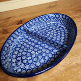 Dish   Divided   Oval  2615X ~ Midnight  PF1024