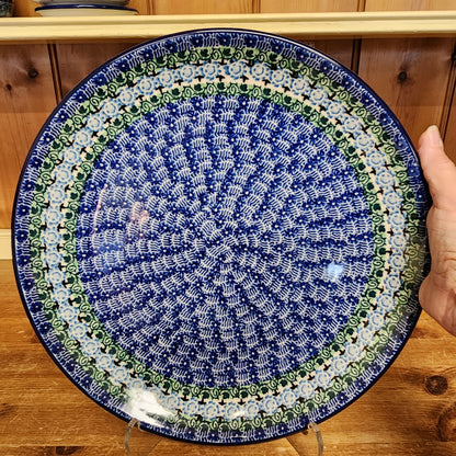 Platter   Round   12.5"  1798X ~ Blue Lagoon  PF1024