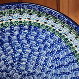 Platter   Round   12.5"  1798X ~ Blue Lagoon  PF1024