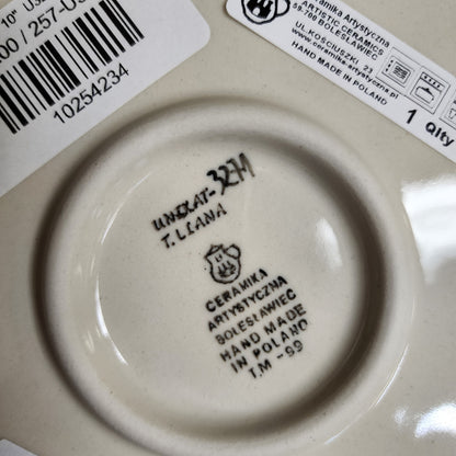 Plate   Dinner    10"  U3271 ~ U4  PF1024