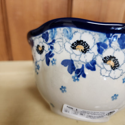 Bowl   Wavy Edge   5.75"  2222X ~ Snow Poppy  PF1024