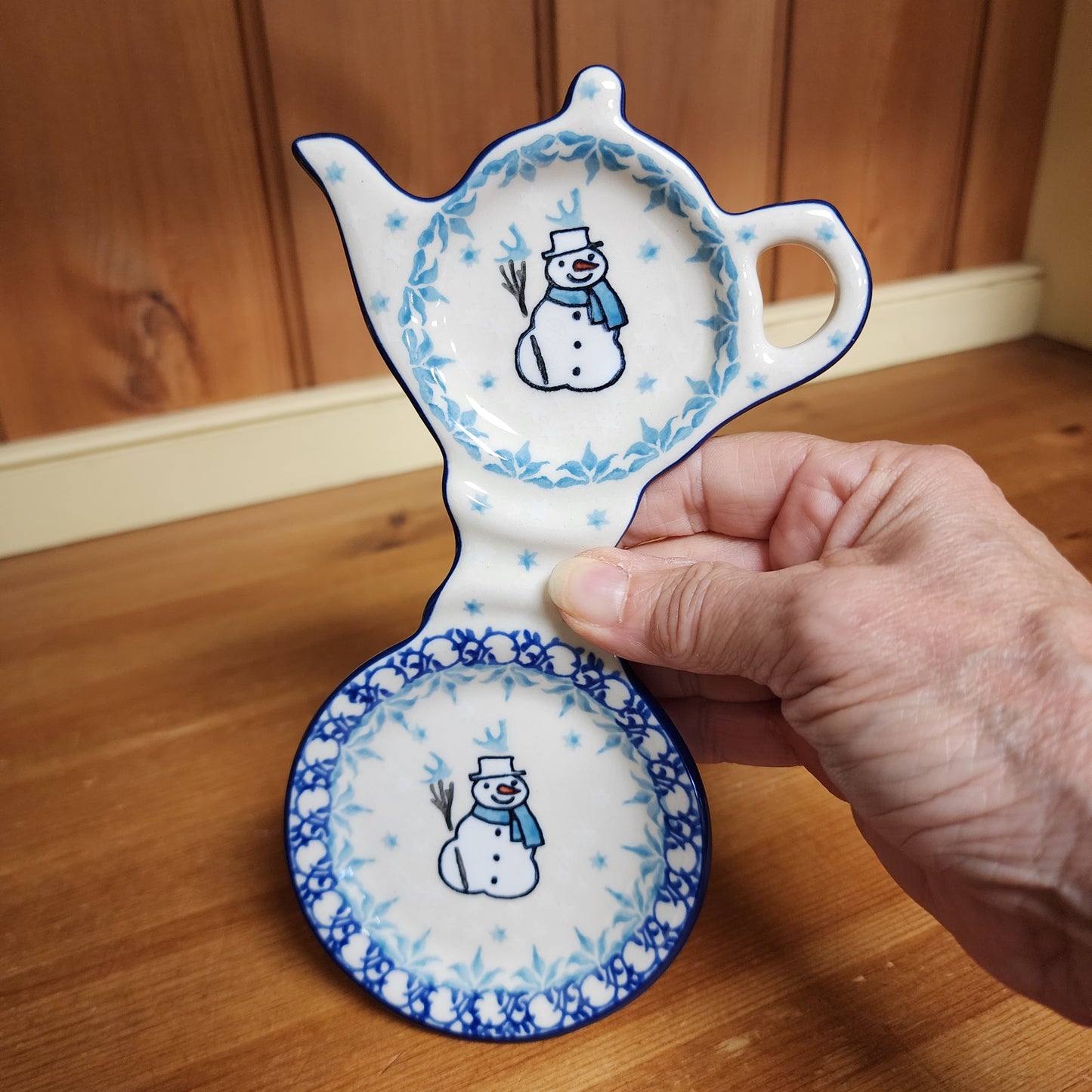 Tea Bag & Cup Holder    2798X ~ Jack Frost  PF1024 Snowman