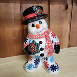 Snowman Red/Blue