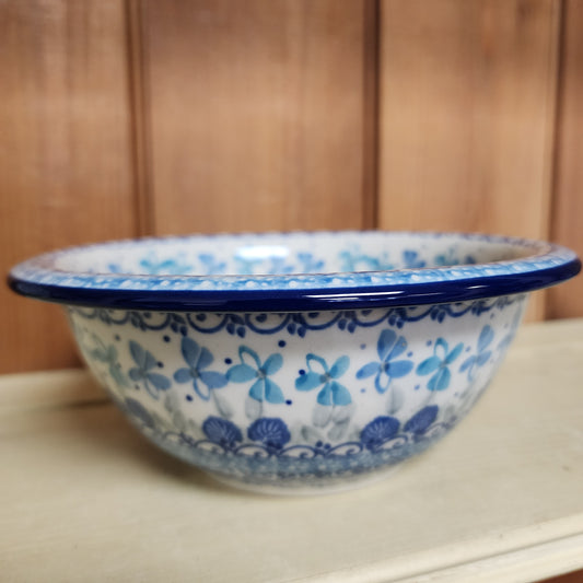 Bowl w/Brim (7 in.)    2751X ~ Blue Orchids  PF1024