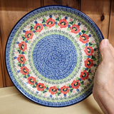 Plate   Rimmed   9"  3219X ~ Danish Garden  PF1024