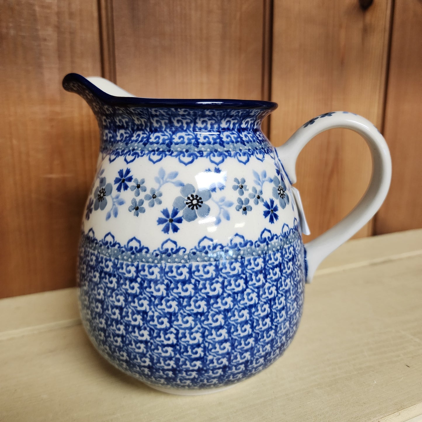 Pitcher   (1 qt)   2333X ~ Blue Horizon (6" H)  PF1024