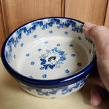 Ramekin Bowl   5"   2222X ~ Snow Poppy  PF1024