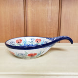 Spoon/Ladle Rest   4.5"   2901X ~ Red Poppy Garden  PF1024