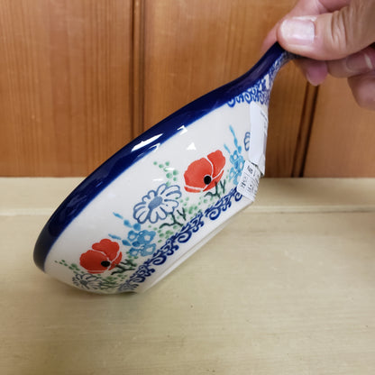 Spoon/Ladle Rest   4.5"   2901X ~ Red Poppy Garden  PF1024