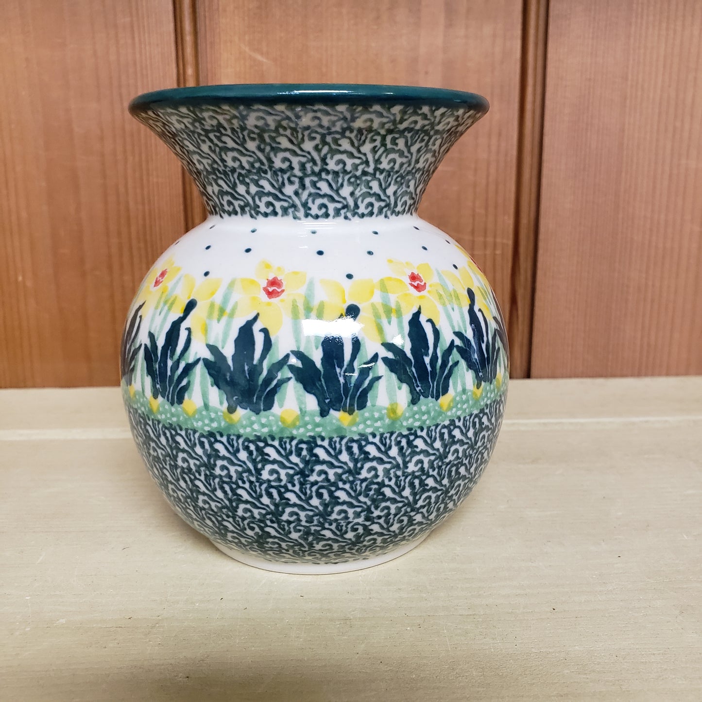 Vase   Bubble   4.25"  2777Q ~ Daffodil  PF1024