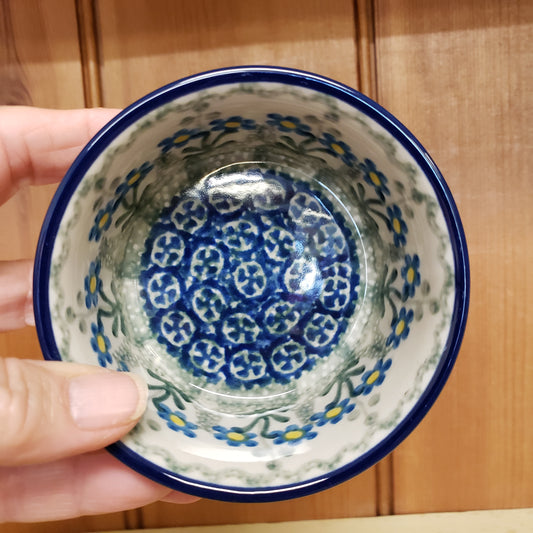 Bowl   Ramekin   3.75"  0614X ~ Blue Spring Daisy  PF1024