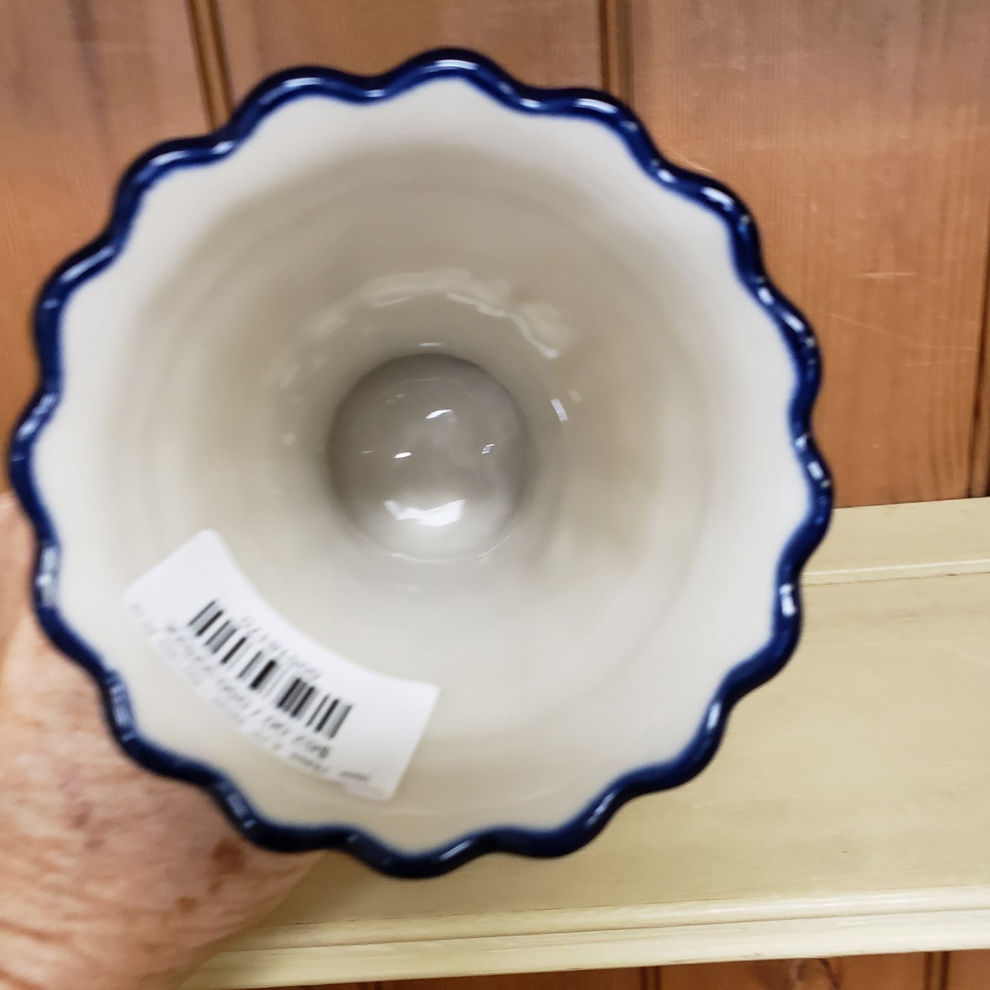 Vase   Fluted   6.75"  2252X ~ Key Lime  PF1024