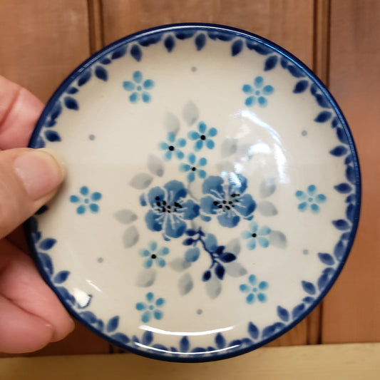 Coaster   4"   2642X ~ Blue Flax Flower  PF1024