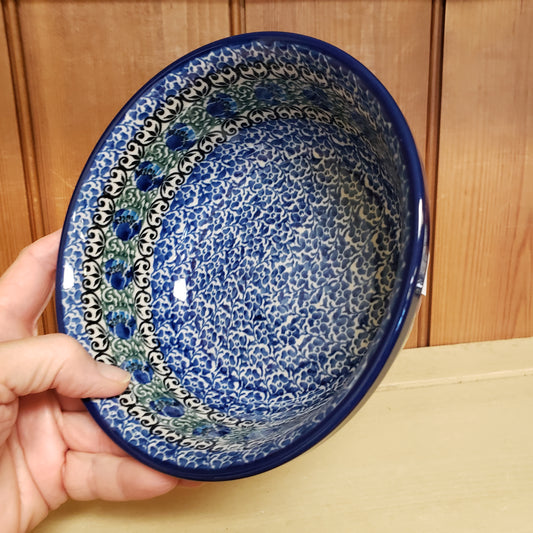 Bowl   Soup / Salad / Cereal   6"W  1513X ~ Peacock Feather  PF1024