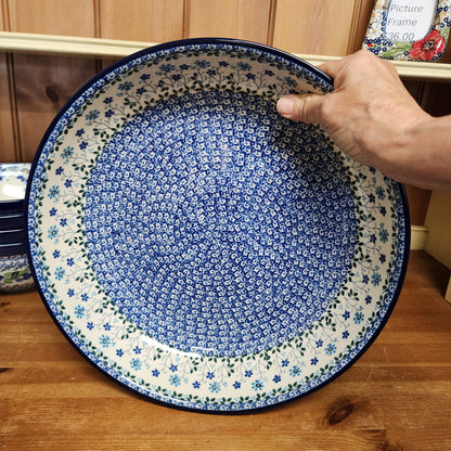 Bowl   Serving   12.75"W x 2.5"D  2785X ~ Georgia Blue  PF1024