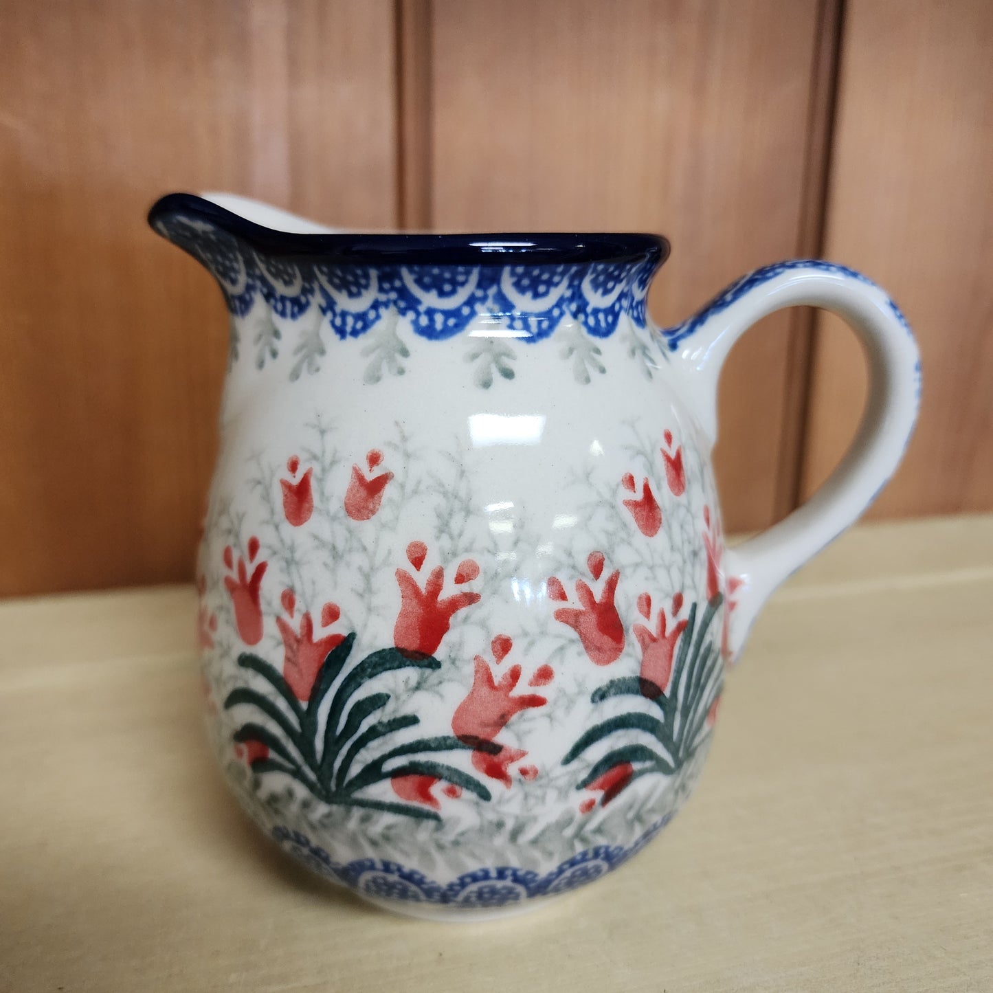 Cream Pitcher   11 oz   1437X ~ Crimson Bells  PF1024