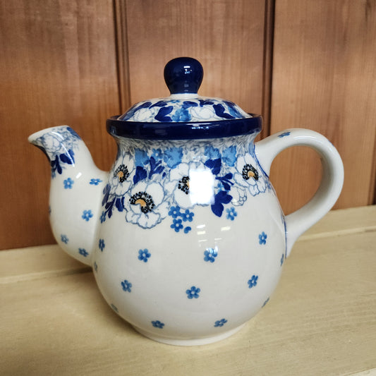 Teapot   20 oz.   2222X ~ Snow Poppy  PF1024