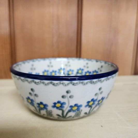 Bowl   Ice Cream   4.5"  0614X ~ Blue Spring Daisy  PF1024