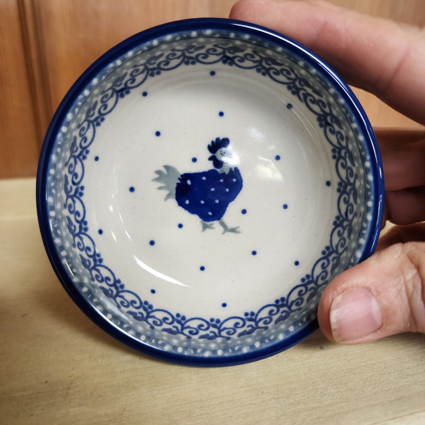 Bowl   3-1/2"   2596X ~ Blue Hen  PF1024