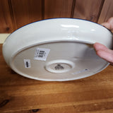 Dish   Divided   10"  2222X ~ Snow Poppy  PF1024