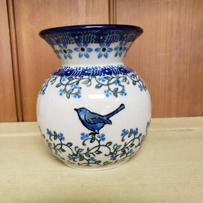 Vase   Bubble   4.25"  1932X ~ Song Bird  PF1024