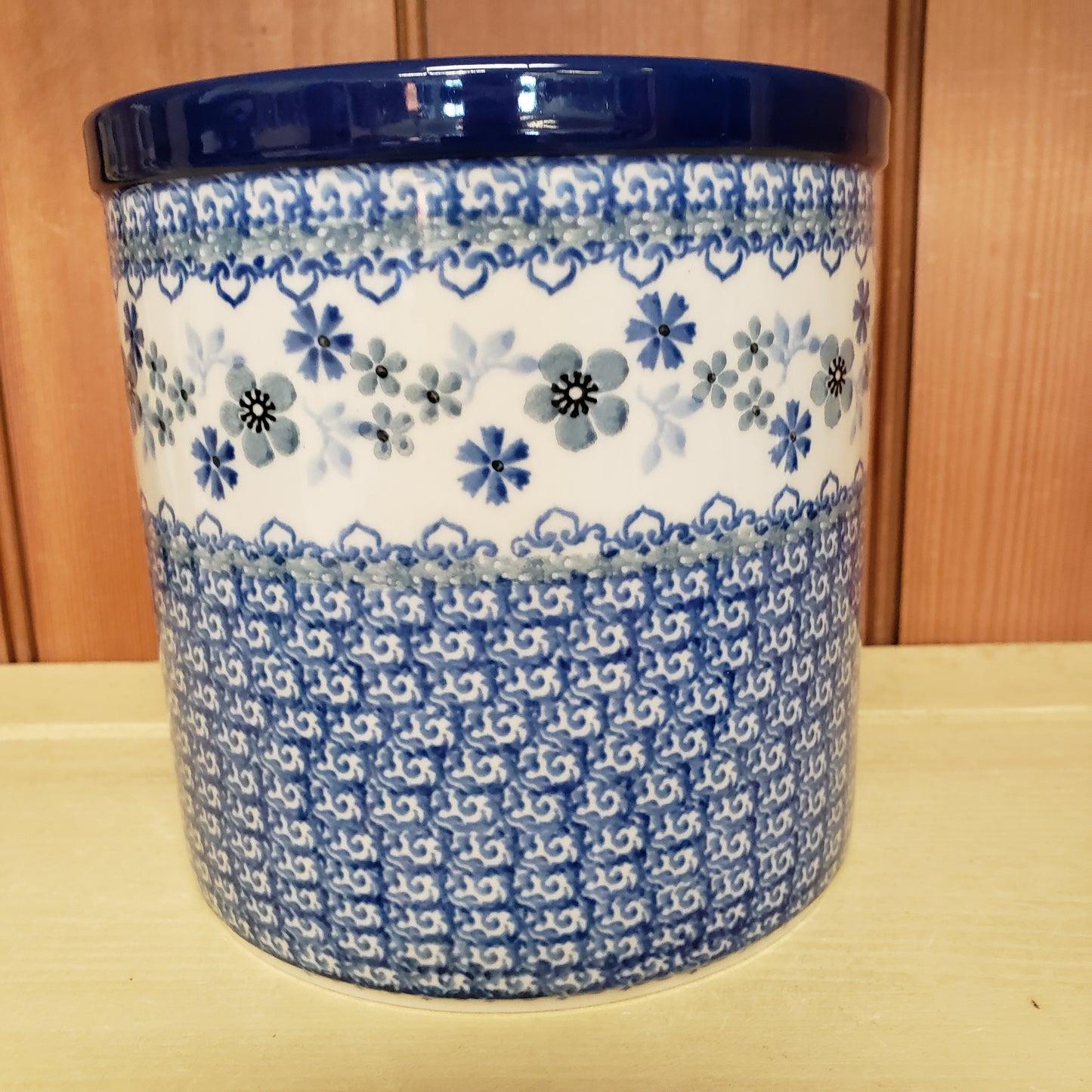 Utensil Holder   5.5"   2333X ~ Blue Horizon  PF1024