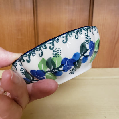 Bowl   Scalloped   4.5"  1416X ~ Blue Berries  PF1024