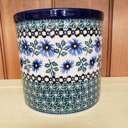 Utensil Holder   5.5"   0976X ~ Blue Chicory