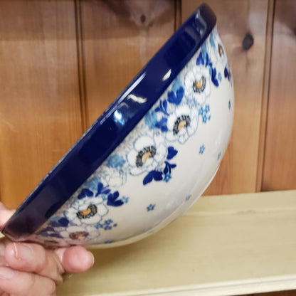 Bowl   Nesting   9" W   2222X ~ Snow Poppy