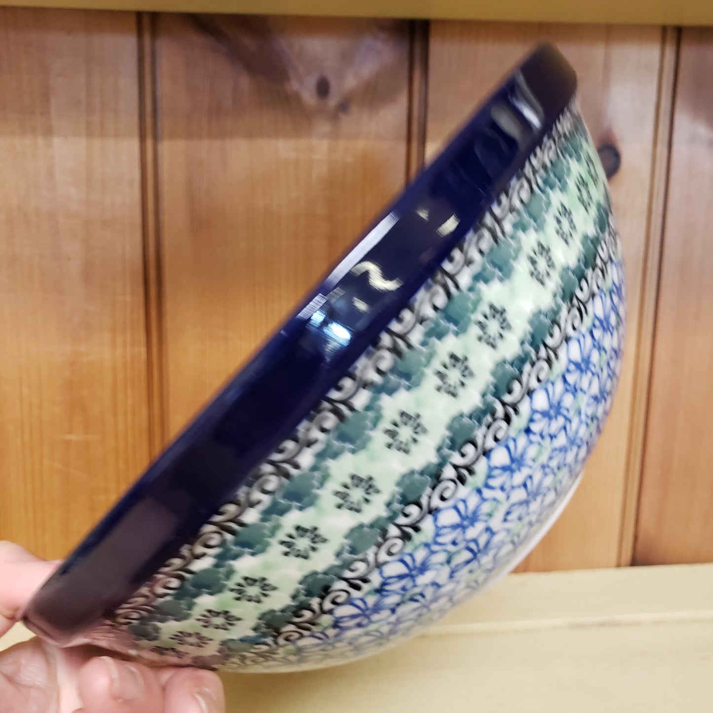 Bowl   Nesting   9" W   1479X ~ Kiwi