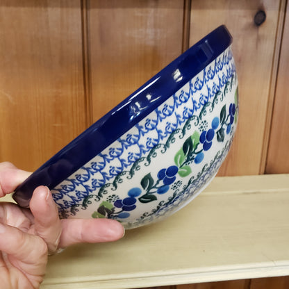 Bowl   Nesting   9" W   1416X ~ Blue Berries