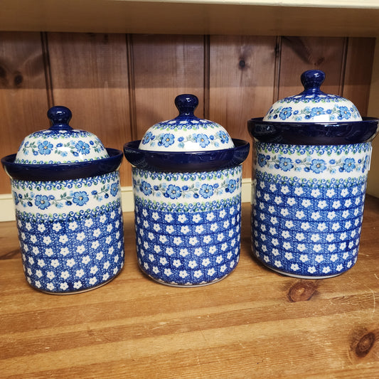 3 pc Calico canisters