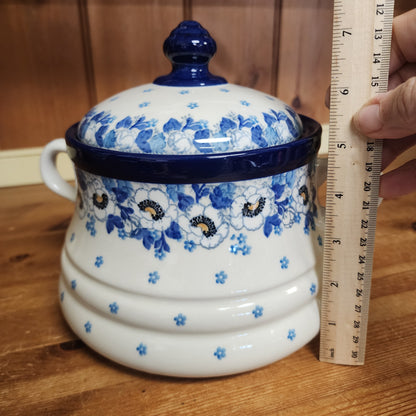 Cookie Jar (2 1/2 qt)    2222X ~ Snow Poppy  PF1024