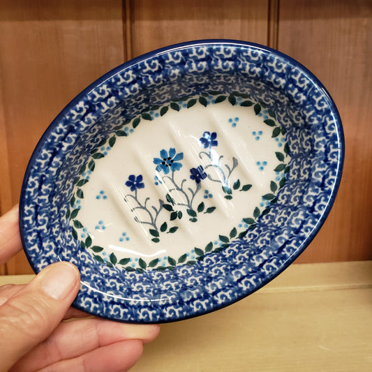 Soap Dish   5.5"   2785X ~ Georgia Blue  PF1024