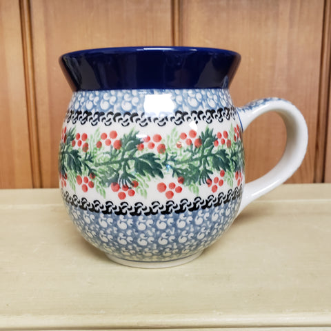 Mug   Bubble   16 oz.  1734X ~ Holly Berry  PF1024