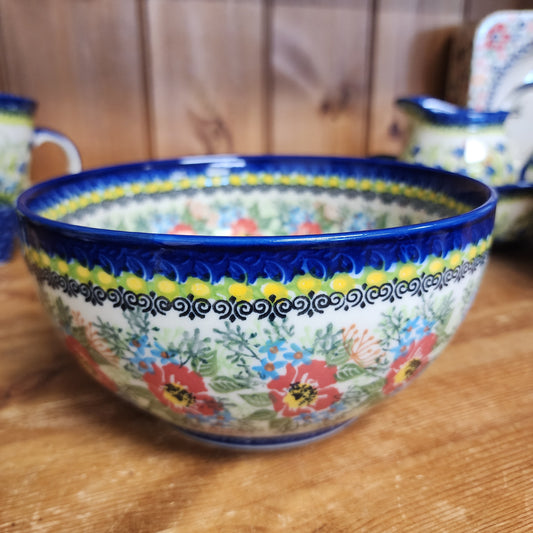 Bowl ~ Red 7.5" / 6 cups