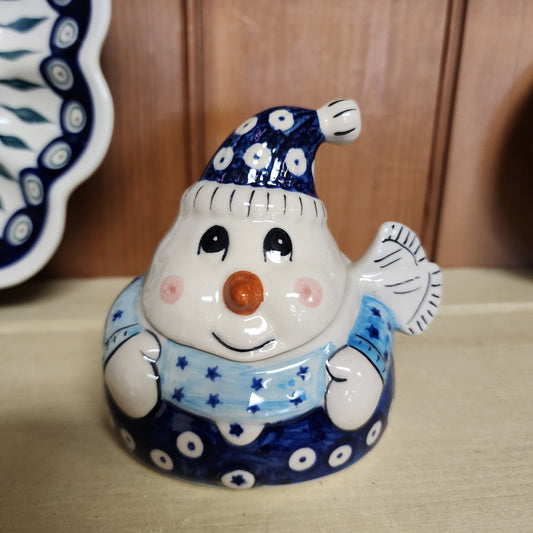 Snowman Jar