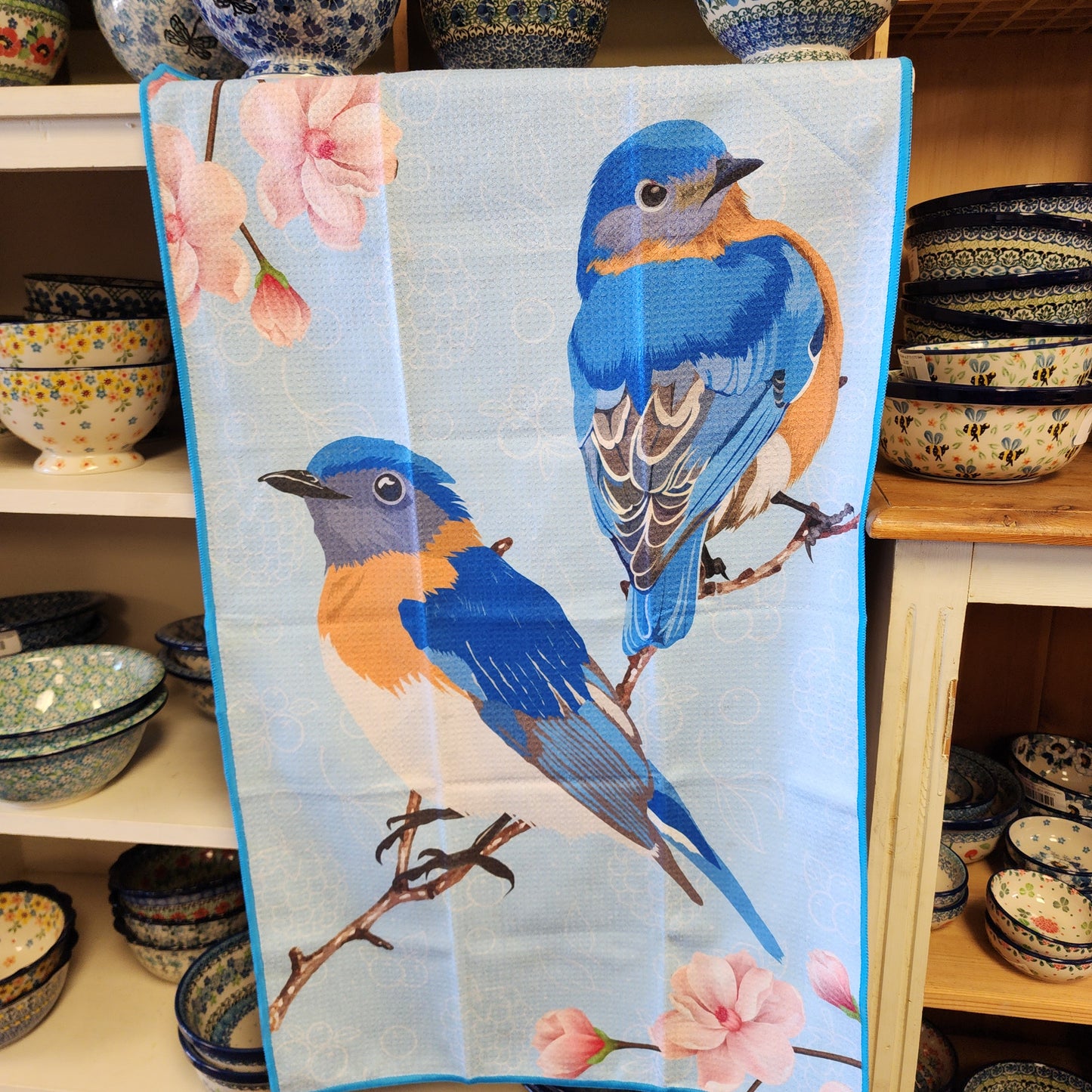 Towel ~ Dual ~ Blue Bird