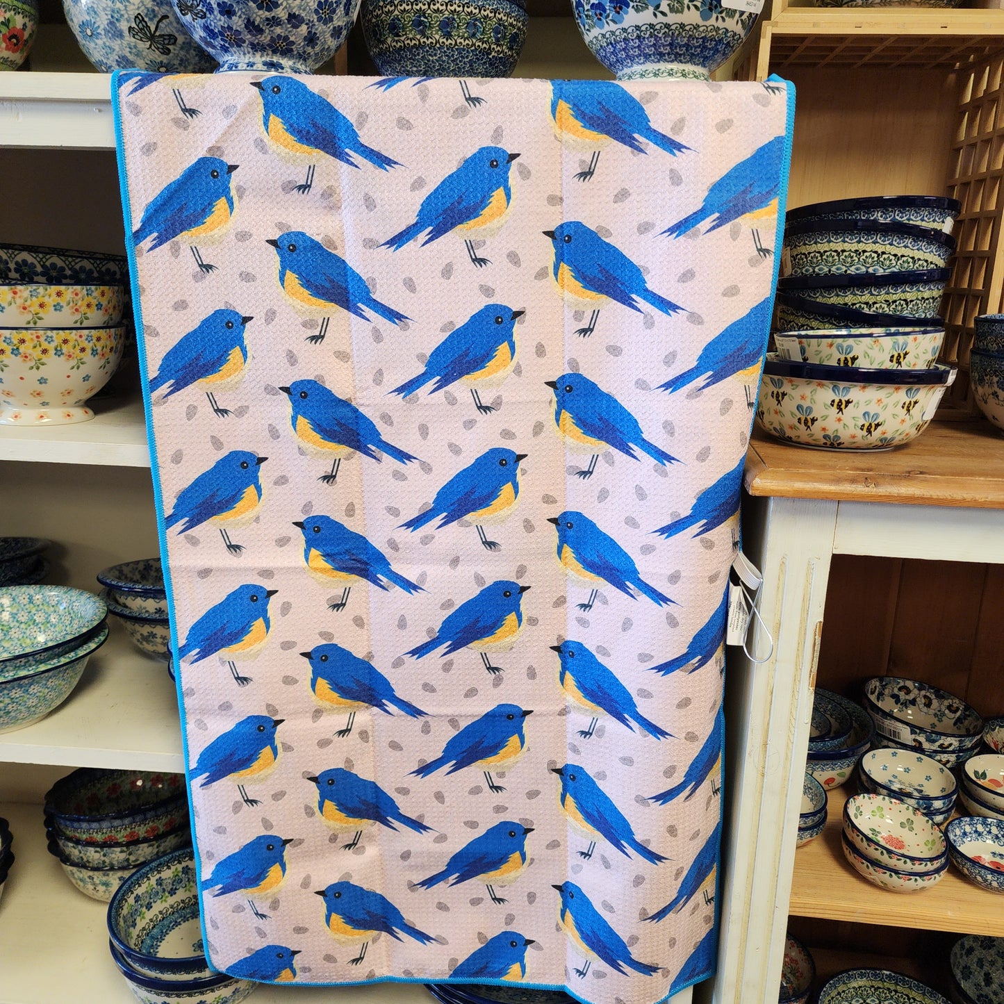 Towel ~ Dual ~ Blue Bird