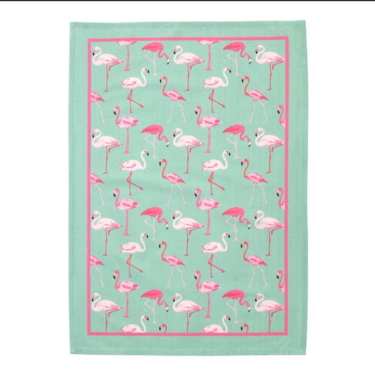 Towel Flamingo 100% cotton