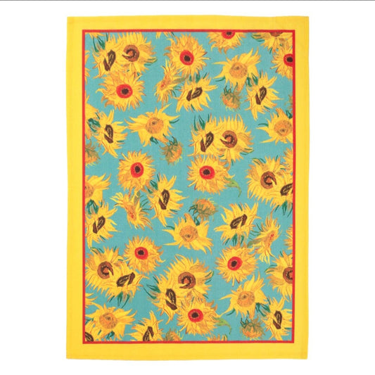 Towel Van Gogh Sunflowers 100% cotton