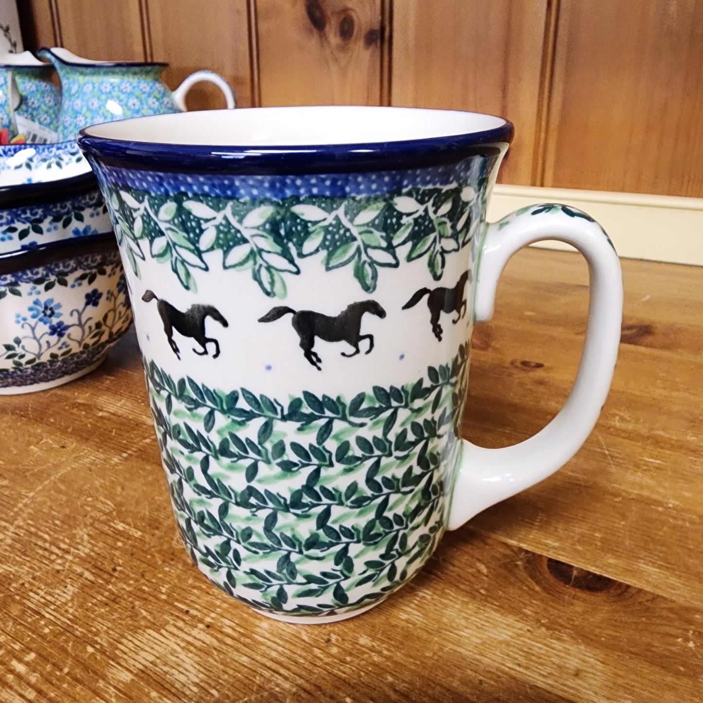 Mug ~ Bistro ~ 16 oz. 812-2241X  Black Beauty pf0608  horse