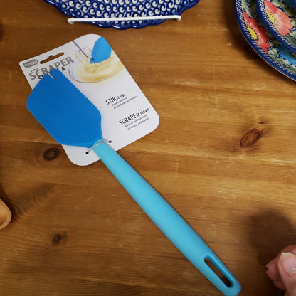 Silicone Spatula/ Scraper Blue