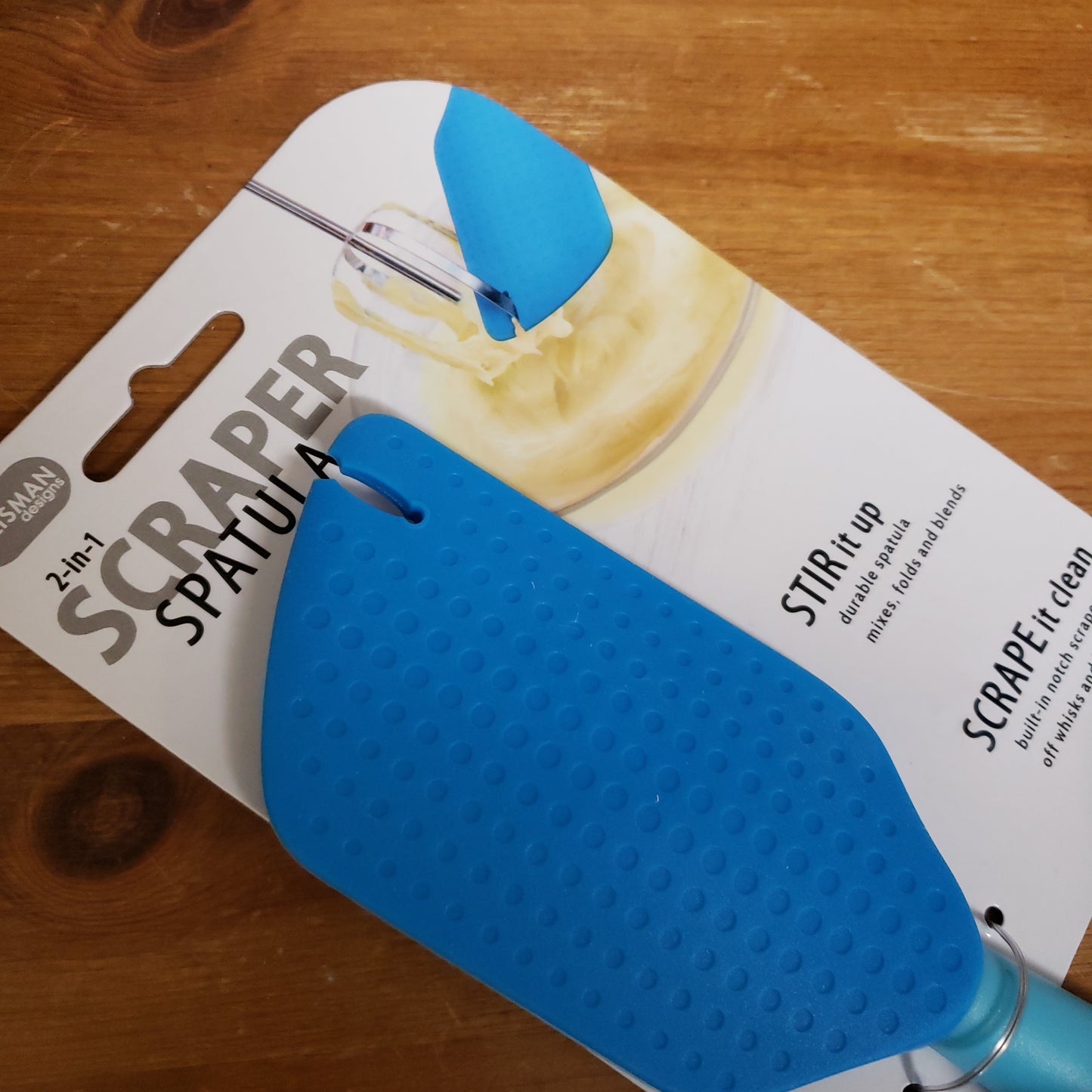 Silicone Spatula/ Scraper Blue