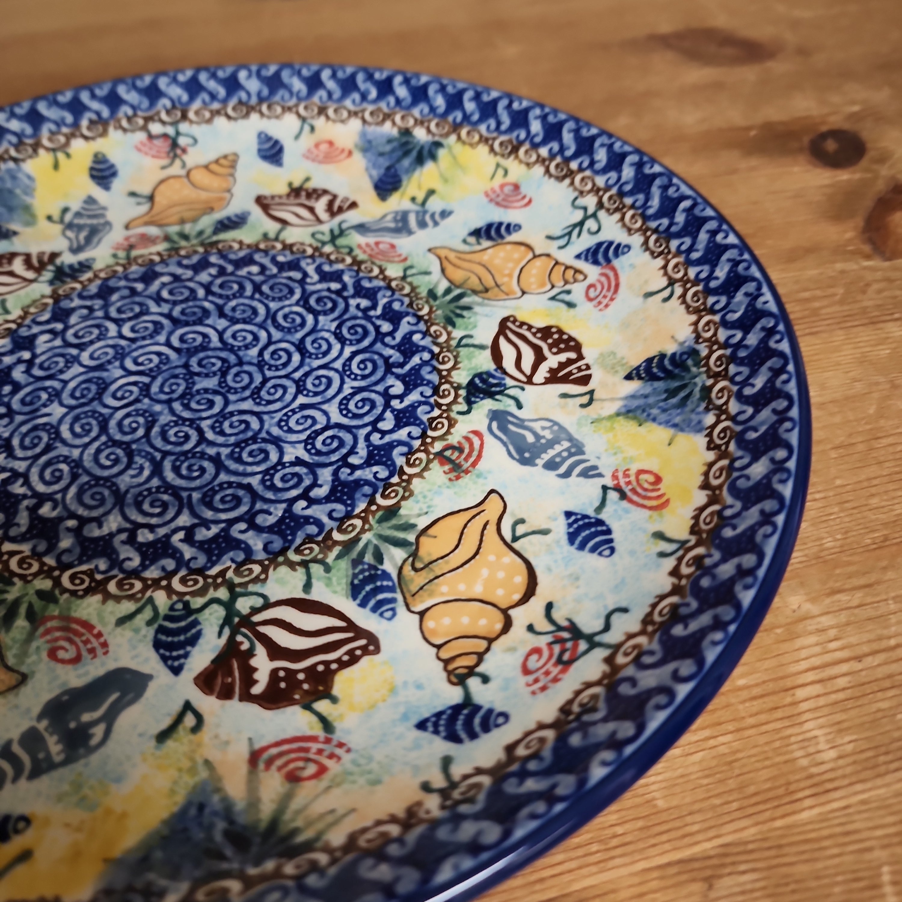 Seashell dinner clearance plates