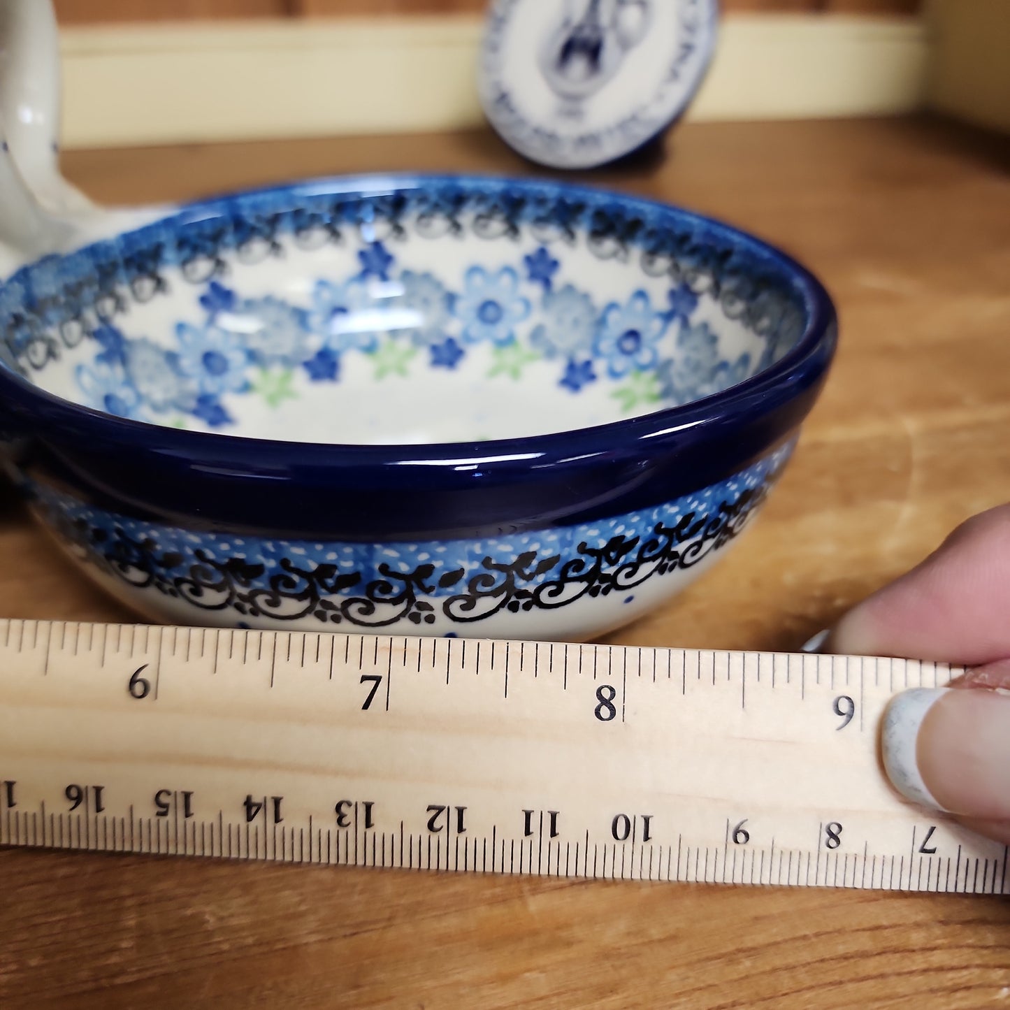 Bowls ~ Double Serving ~ ~9.75"L 942- 2633X ~ Flower Works pf1222