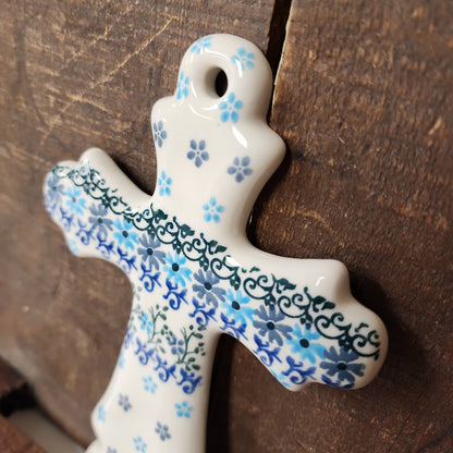 Cross 5" x 7.5"    2250X ~ Blue Dazzle pf1222