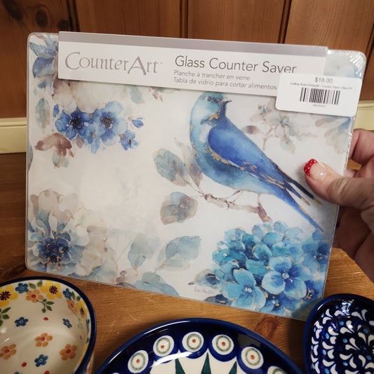 Cutting Board Indigold / Counter Saver Glass 8" x 10"