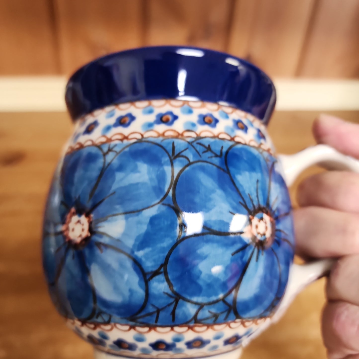 Mug ~ Bubble ~ 16 oz. 73~U408C Blue ~ U4 PF0323